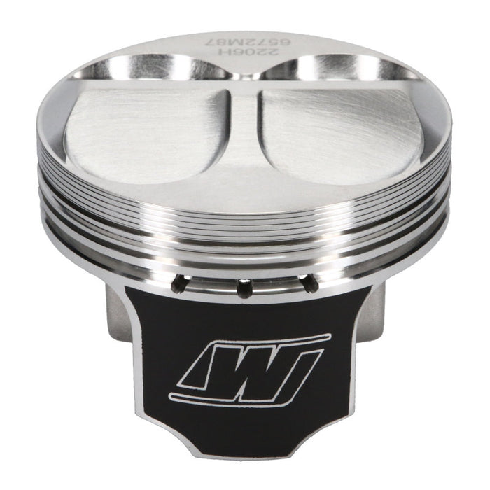 Kit de stock de pistons Wiseco Honda 4v DOME + 6,5 cc STRUTTED 87 MM