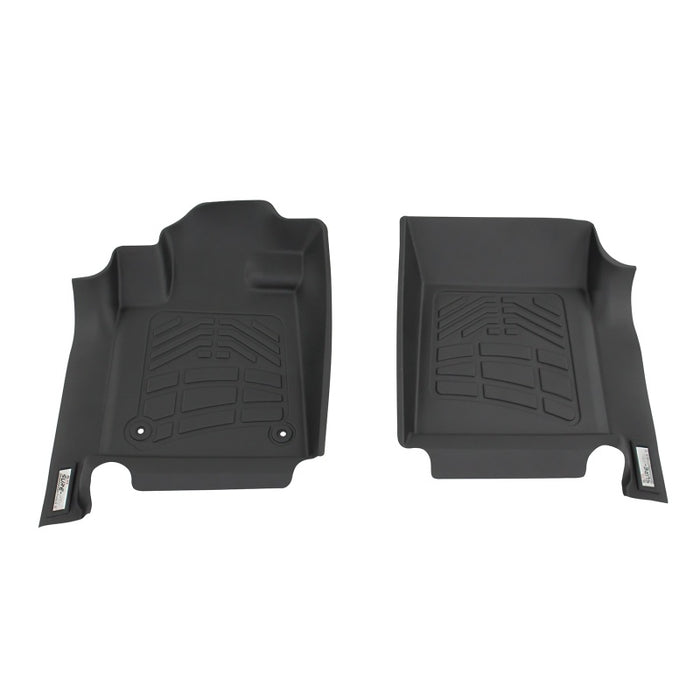 Revêtements de sol avant Wade Sure-Fit pour Toyota Tundra Reg/Dbl/CrewMax (double crochet) Westin 12-17 - Noir