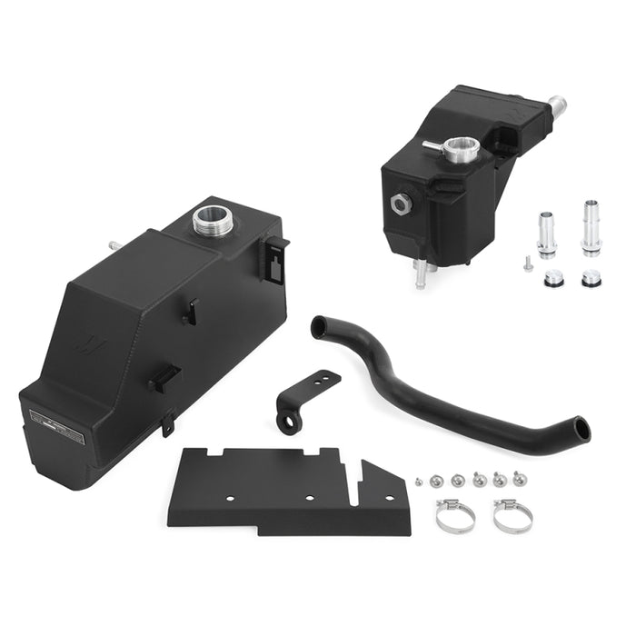 Kit de réservoir d'expansion Mishimoto 11-19 Ford 6,7 L Powerstroke - Noir micro-froissé