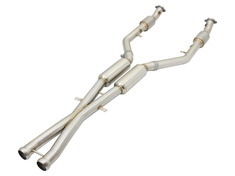 AFE 08-13 BMW (E90/92/93) MACH Force XP 304 V8 en acier inoxydable 4,0 L avec catalyseur et résonateur