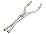 AFE 08-13 BMW (E90/92/93) MACH Force XP 304 V8 en acier inoxydable 4,0 L avec catalyseur et résonateur