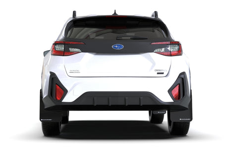 Bavette garde-boue Rally Armor 2024 Subaru Crosstrek noire UR avec logo blanc