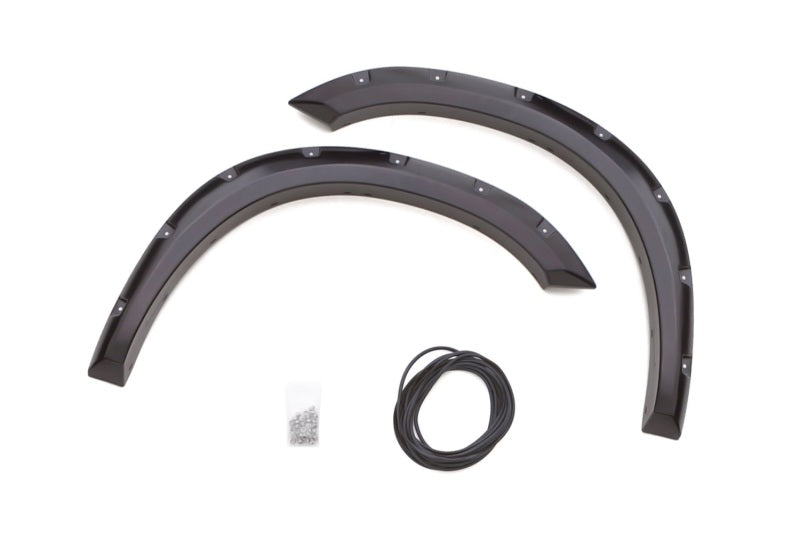 Lund 09-17 Dodge Ram 1500 RX-Rivet Style Smooth Elite Series Fender Flares - Black (2 Pc.)