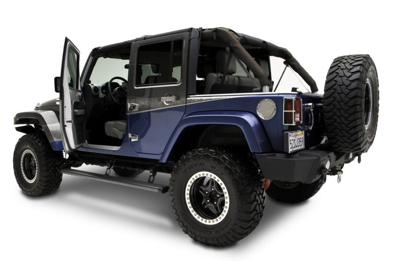 AMP Research 2007-2017 Jeep Wrangler JK 4 Door PowerStep - Black