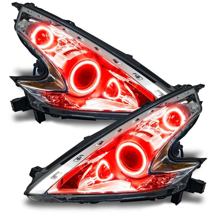 Kit double halo LED Oracle Nissan 370 Z 09-20 - Rouge VOIR LA GARANTIE