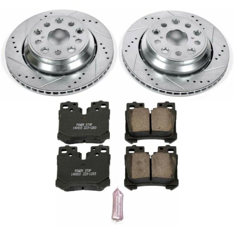 Kit de freins sport Power Stop 10-17 pour Lexus LS460 arrière Z23 Evolution