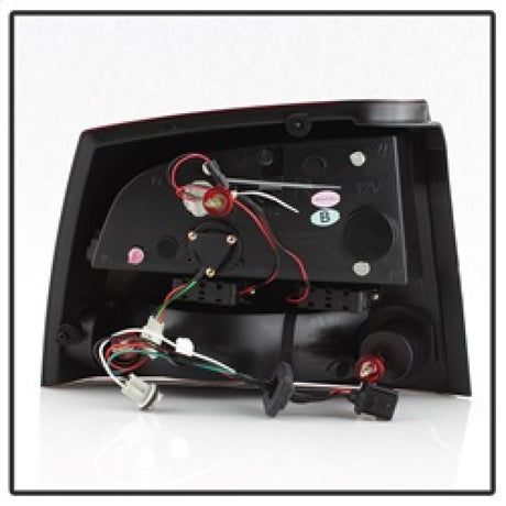 Feux arrière à LED pour Dodge Charger Spyder 06-08 - Fumée noire ALT-YD-DCH05-LED-BSM