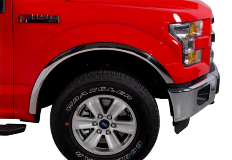 Putco 2021 Ford F-150 Stainless Steel Fender Trim - w or w/o Factory Fender Flares