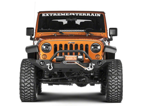 Supports de montage de capot pour barre lumineuse de 20 po pour Jeep Wrangler JK 07-18 de Raxiom