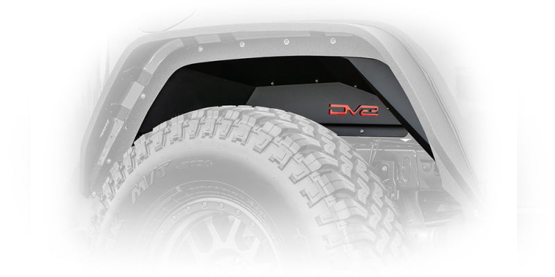 Garde-boue arrière intérieur Jeep Gladiator DV8 Offroad 201+ - Noir