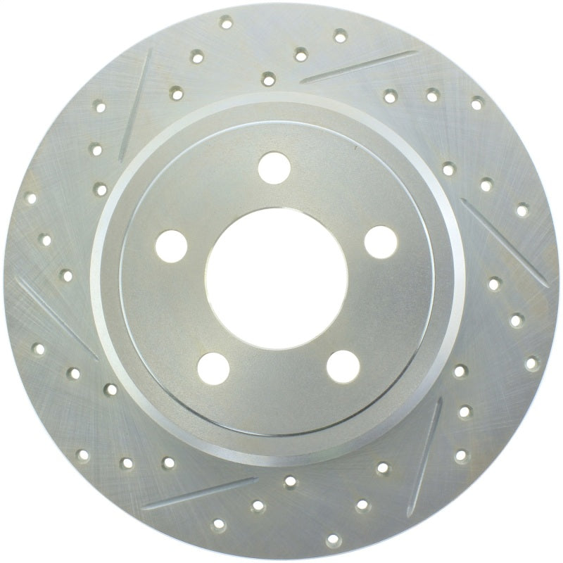 Disque de frein arrière droit fendu/percé StopTech Select Sport 06-15 Dodge Charger/ 05-15 Chrysler 300