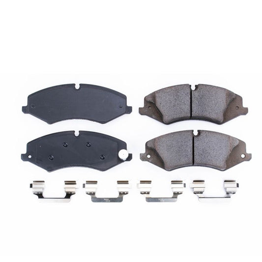 Power Stop 10-14 BMW X5 Front Z17 Evolution Ceramic Brake Pads w/Hardware