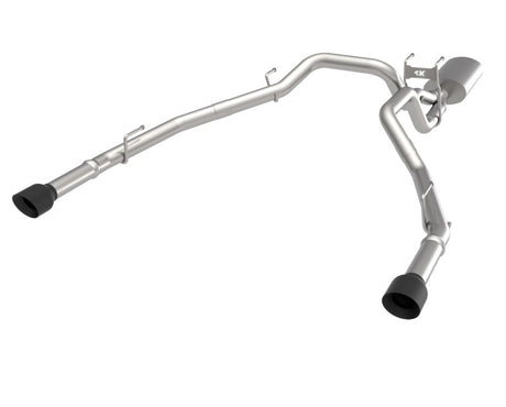 Kooks RAM 09-18 1500 / 19-22 1500 Classic 5,7 L HEMI Cat-Back avec embouts noirs