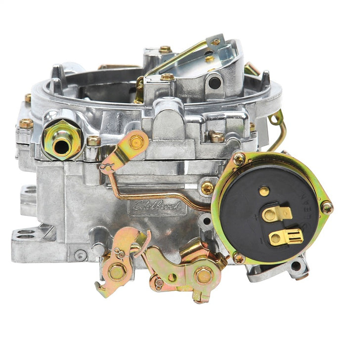 Carburateur Edelbrock Performer Series 4 corps 800 CFM starter électrique finition satinée