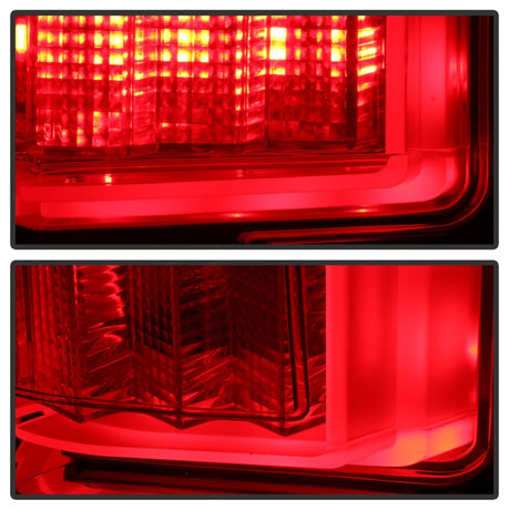 Feux arrière à DEL Spyder 18-19 Ford F-150 (sans capteur d'angle mort) - Chrome (ALT-YD-FF15018-LED-C)