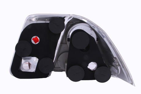 Feux arrière chromés ANZO pour Honda Civic 2001-2004