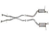 Échappement Cat-Back aFe MACHForce XP en acier inoxydable sans embouts 12-15 Jeep Grand Cherokee SRT/SRT-8 V8 Hemi 6,4 L