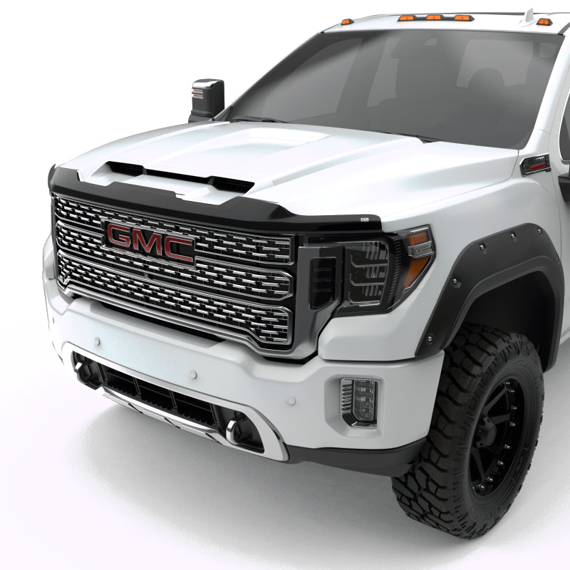 Protection de capot EGR 20+ GMC Sierra Superguard - Fumée foncée