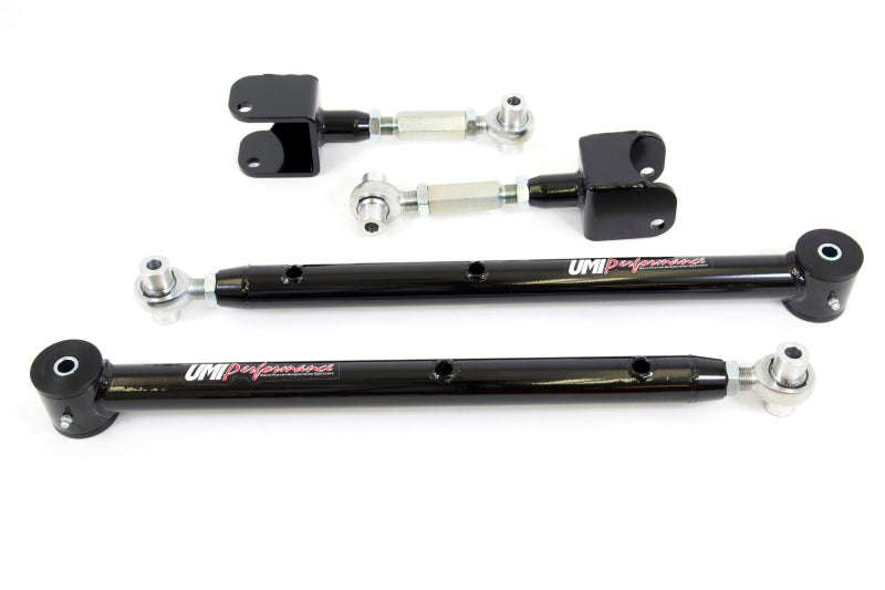 Kit de bras de suspension supérieur et inférieur réglables UMI Performance 68-72 GM A-Body