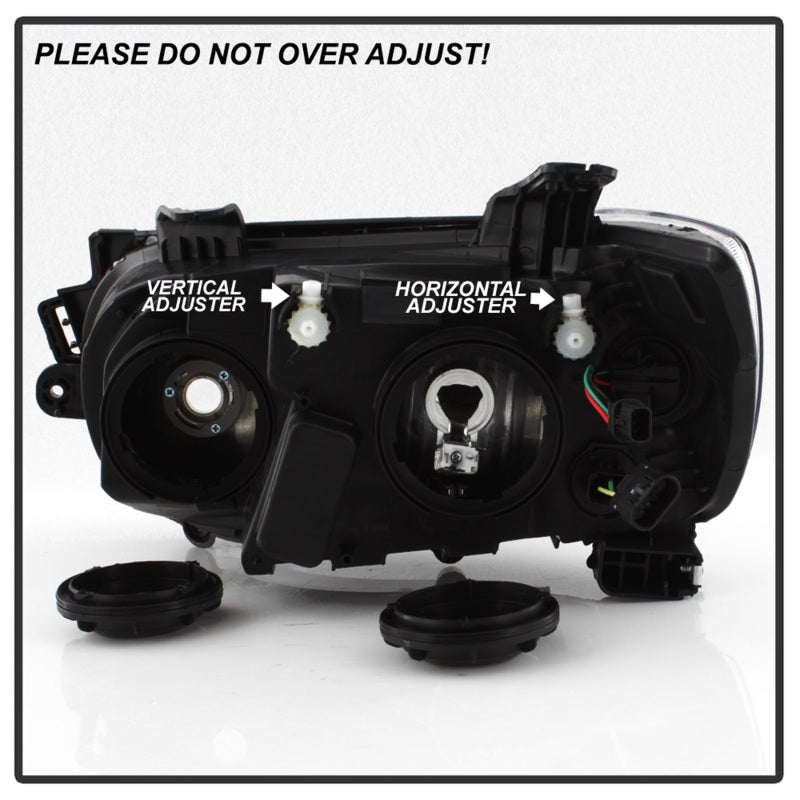 Phare halogène côté passager xTune 12-15 Chevy Sonic - Noir OEM droit (HD-JH-CSON12-BK-R)