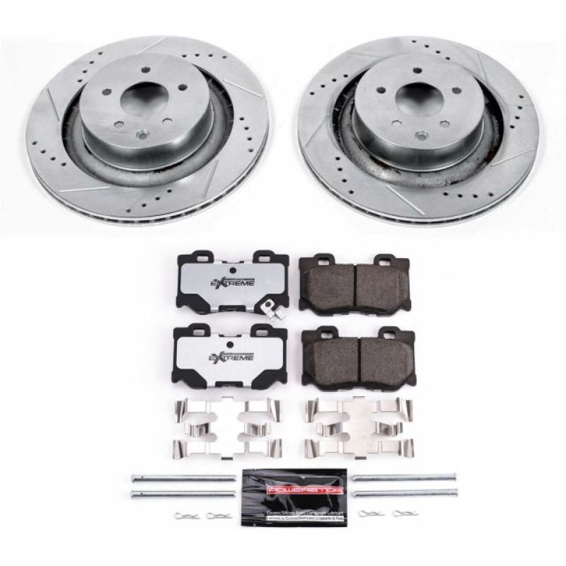 Kit de freins arrière Power Stop 08-13 Infiniti G37 Z26 Street Warrior