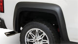 Élargisseurs de garde-boue Bushwacker 14-18 GMC Sierra 1500, 2 pièces, 69,3/78,8/97,8 po, lit - Noir