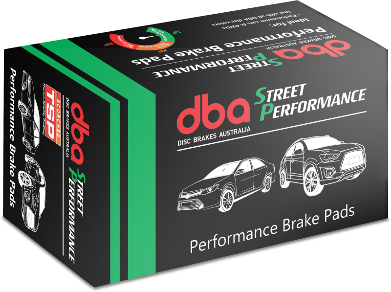 DBA 03-06 EVO / 04-09 STi / 03-07 350Z Track Edition/G35 avec plaquettes de frein arrière Brembo SP500