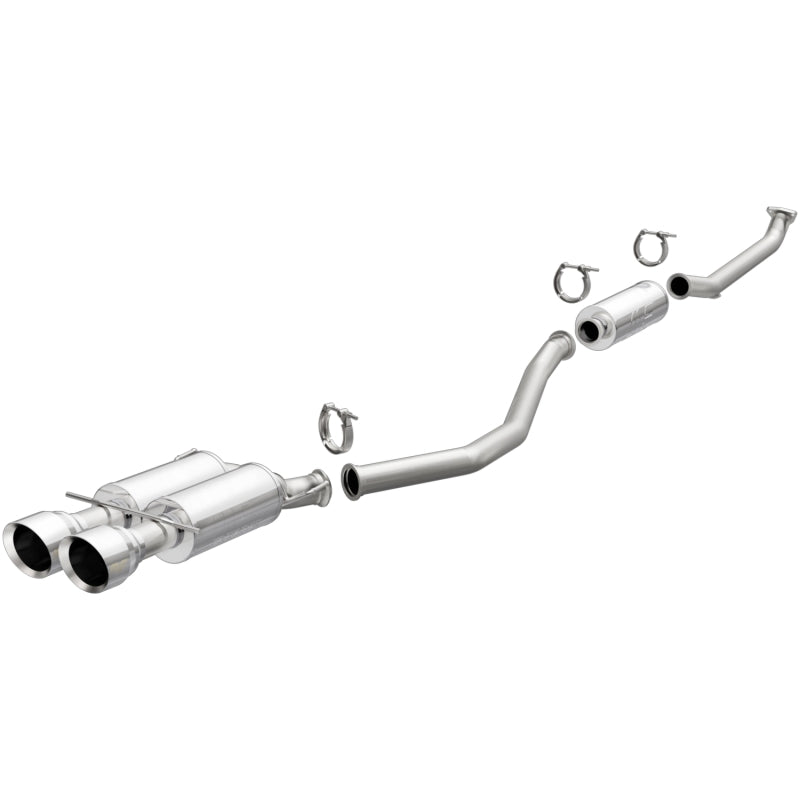 MagnaFlow CatBack 17-18 Honda Civic L4 1.5LGAS Dual Exit Polished Stainless Exhaust