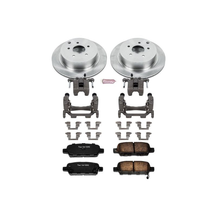 Power Stop 12-13 Infiniti M35h Rear Autospecialty Brake Kit w/Calipers