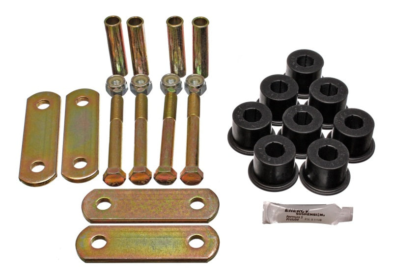 Ensemble de manilles robustes Energy Suspension GM - Noir