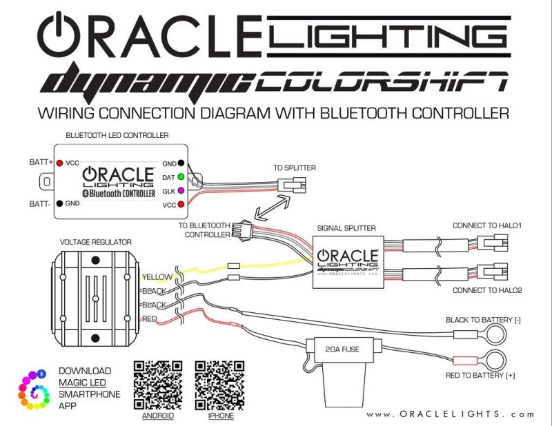 Oracle 11-14 Dodge Charger Dynamic Headlight Halo Kit - ColorSHIFT - Dynamic SEE WARRANTY