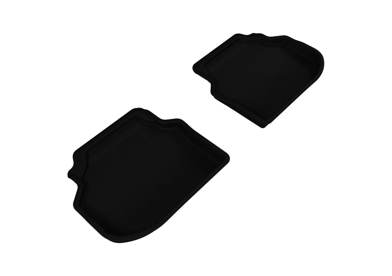 Tapis de sol 3D MAXpider 2011-2014 pour BMW Série 5 F10 Kagu 2e rangée - Noir