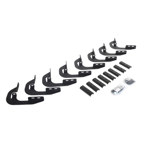 Supports de montage Go Rhino 15-22 GMC Canyon Crew Cab 4DR (série V V3/RB10 Slim/RB20 Slim) - Tex. Blk