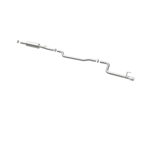 Échappement MagnaFlow CatBack 16-19 Chevy Cruze 1.4L Street Series à sortie unique en acier inoxydable poli