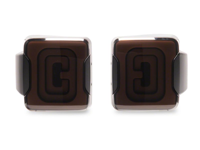 Feux arrière à LED Raxiom 07-18 Jeep Wrangler JK Axial Series - Boîtier noir (lentille fumée)