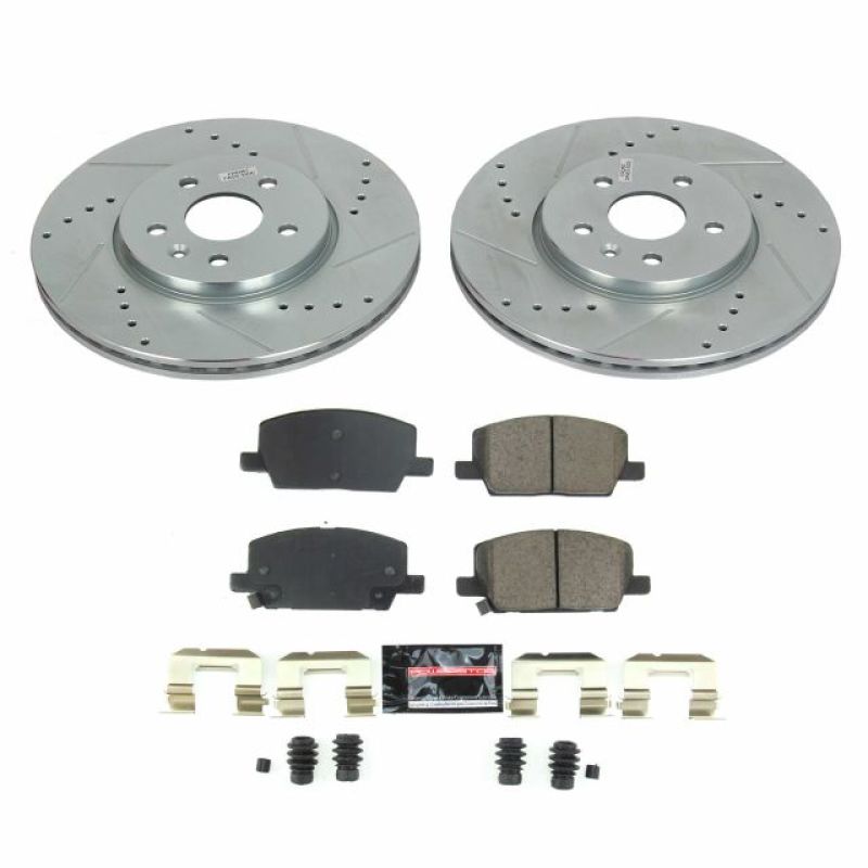 Power Stop 18-20 Buick Encore Front Z23 Evolution Sport Brake Kit