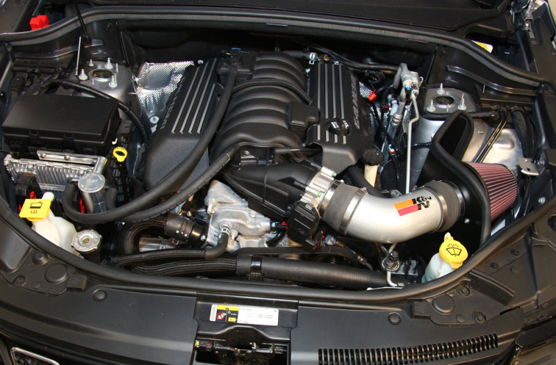 Kit d'admission haute performance à haut débit K&amp;N 12-15 Jeep Grand Cherokee SRT 8 6,4 L V8