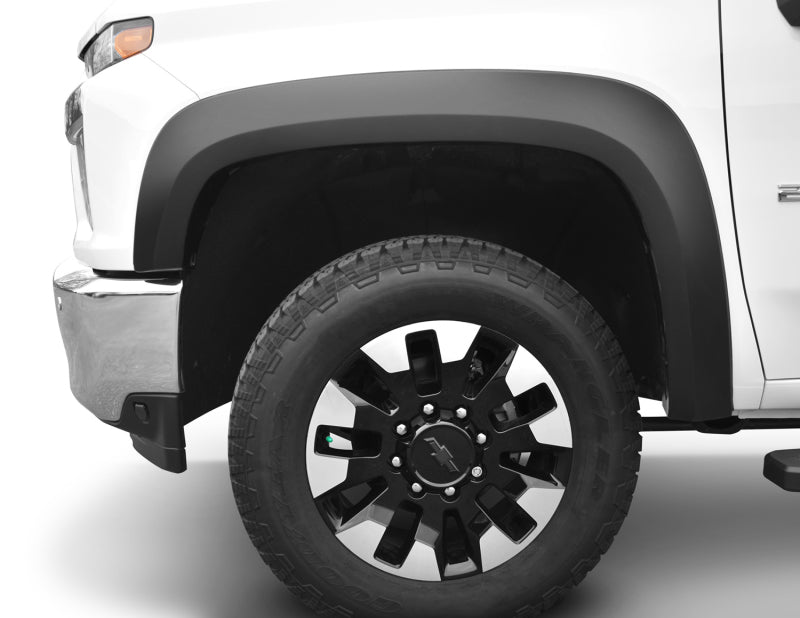 Bushwacker 2020 Chevrolet Silverado 2500/3500 Extend-A-Fender Style Flares 4 pièces - Noir