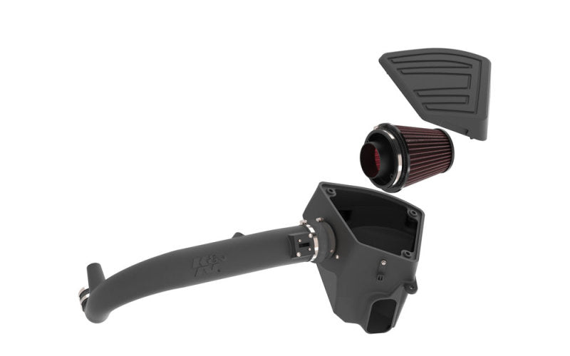 Système d'admission d'air hautes performances K&amp;N 19-20 Chevrolet 1500 2,7 L L4 F/I