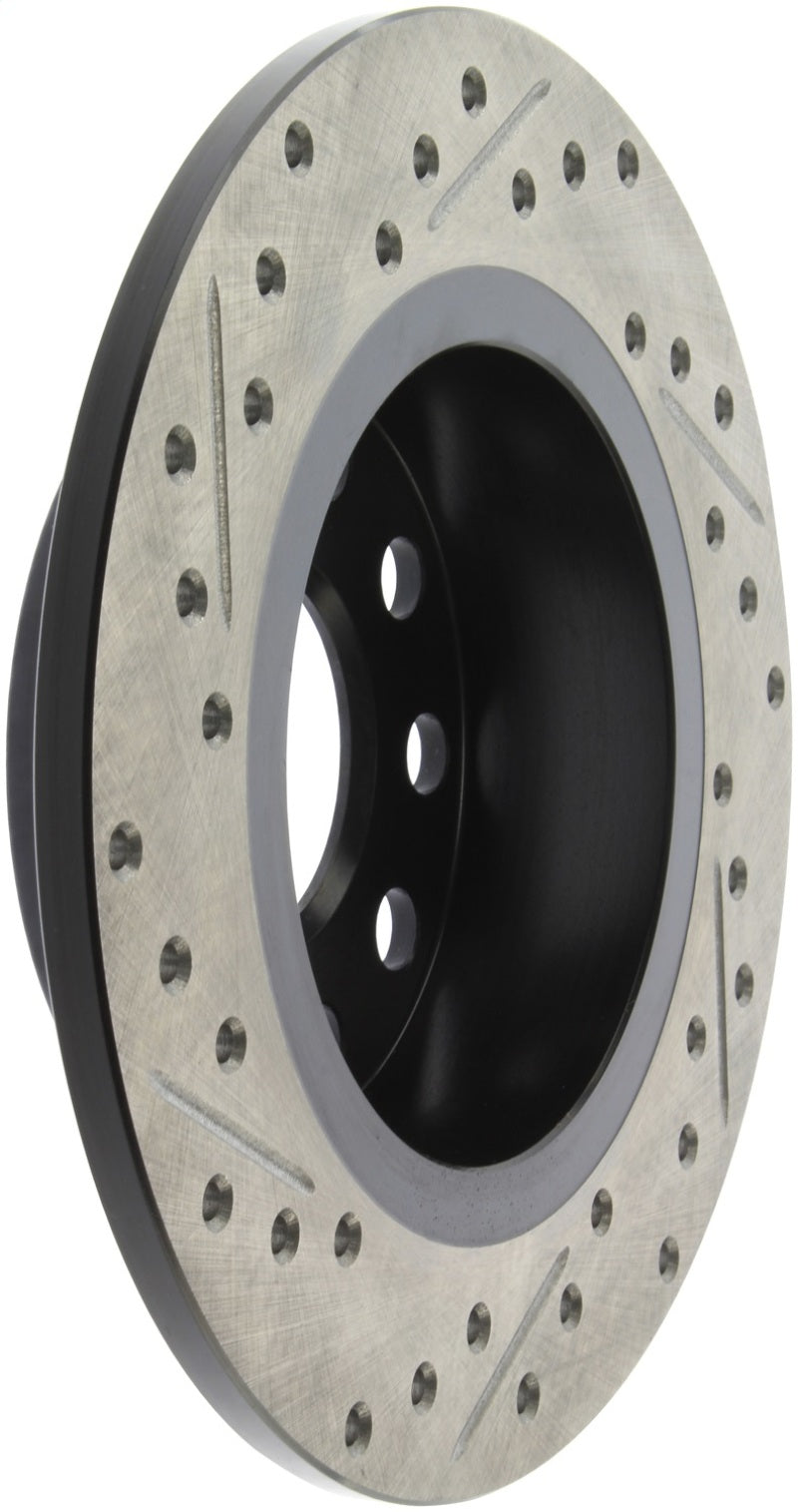 Rotor arrière gauche fendu et percé StopTech 11-17 Volkswagen Jetta /Golf / Golf GTI