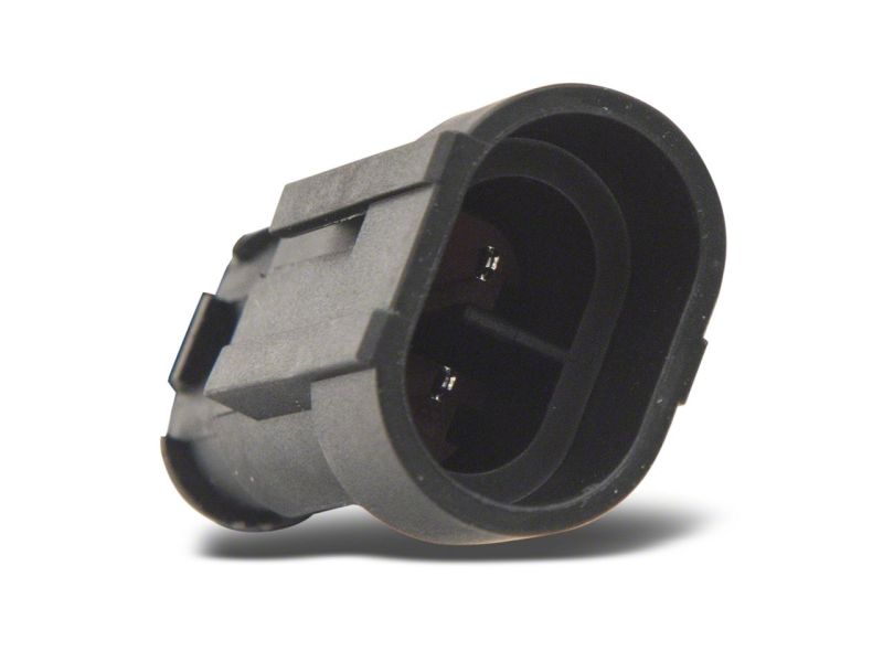 Phares Raxiom 99-04 Ford Mustang Axial Series avec barre LED - Boîtier noir (lentille transparente)