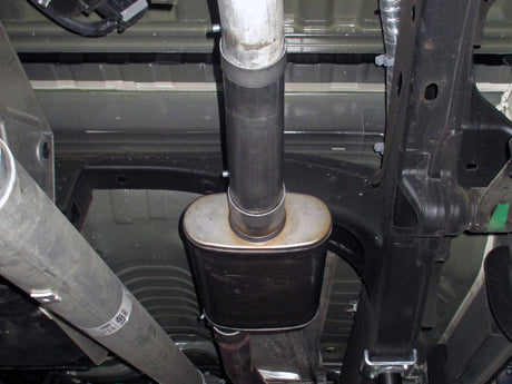 Tuyau de mise à niveau du silencieux en acier inoxydable Apollo GT Series 409 GM Silverado/Sierra 1500 19-20 V8-5.3L