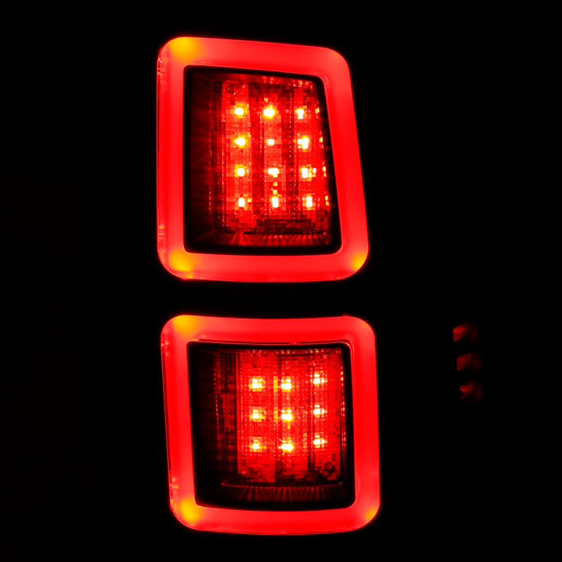 Feux arrière à LED ANZO 13-17 Dodge Ram 1500/2500/3500 Fumés