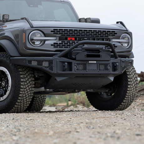 Plaque de protection inférieure du pare-chocs avant Go Rhino 21-24 Ford Bronco (sauf Sport) Rockline