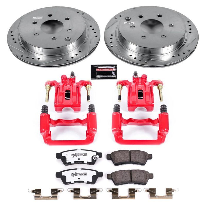 Power Stop 05-18 Nissan Frontier Rear Z36 Truck & Tow Brake Kit w/Calipers