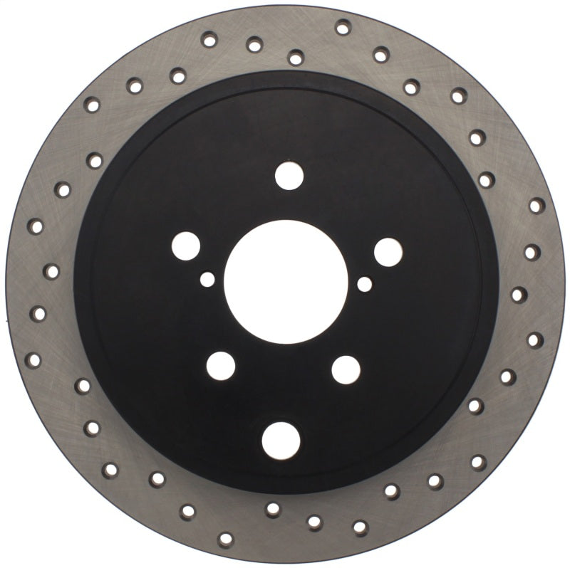 Rotor arrière gauche percé StopTech 08-10 WRX