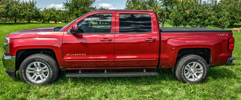 N-Fab Growler Fleet 2019 Chevy/GMC 1500 Crew Cab - Longueur de la cabine - Tex. Black - 7 po