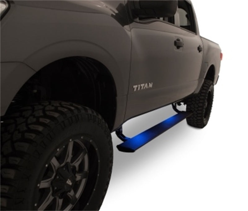 AMP Research 16-18 Nissan Titan toutes cabines PowerStep - Noir