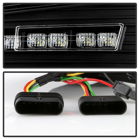 Feux arrière Spyder à LED pour BMW Série 3 F30 2012-2018 (ALT-YD-BMWF3012-SEQ-BK) - Noir