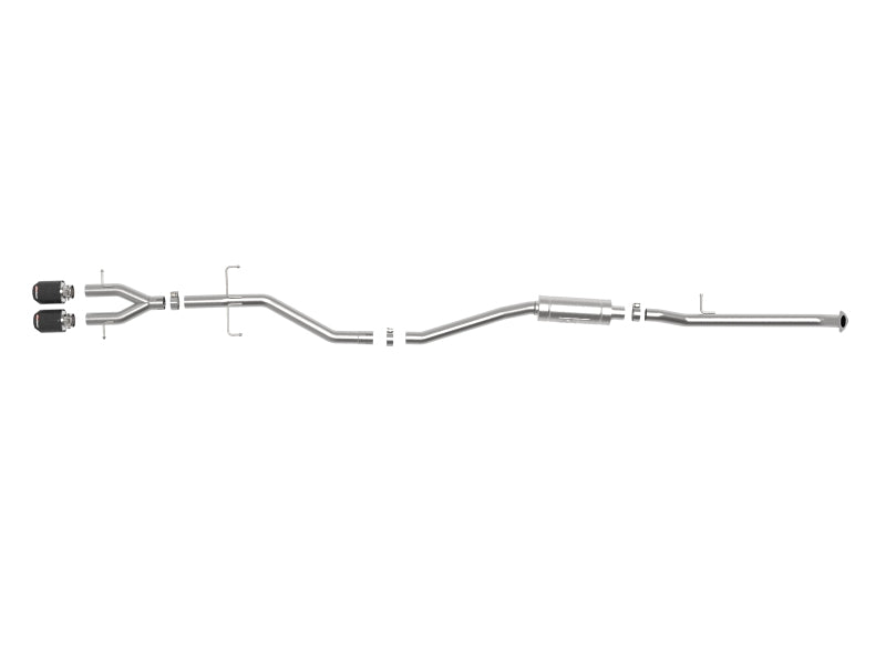 Système d'échappement Cat-Back aFe Takeda 2,5 pouces 304SS 17-20 Honda Civic SI Coupé L4-1,5 L (t)